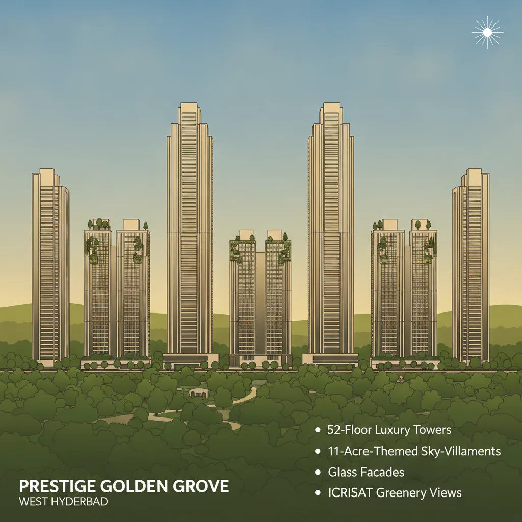 Biggest Township in West Hyderabad — Prestige Golden Grove
