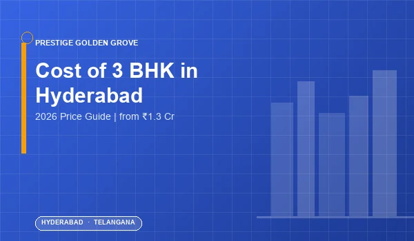 What Is the Cost of 3 BHK Apartment in Hyderabad?