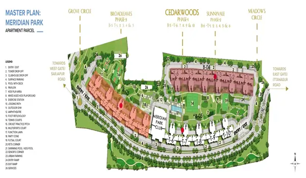 Meridian Park @ The Prestige City Master Plan
