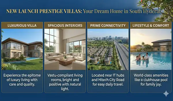 New Launch Prestige Villas in South Hyderabad