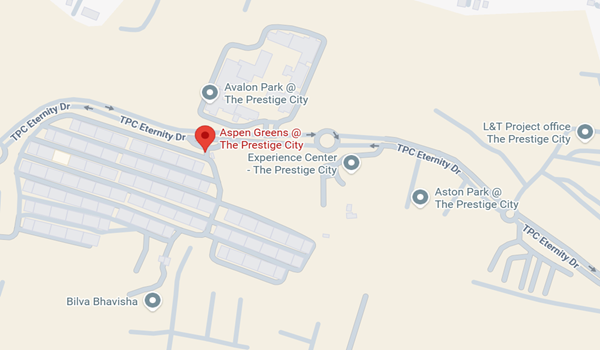 Prestige Aspen Greens location