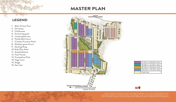 Prestige Autumn Leaves Master Plan