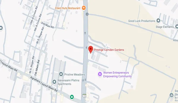 Prestige Camden Gardens Location