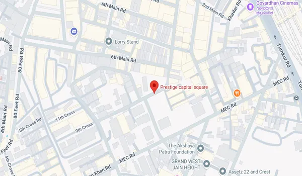 Prestige Capital Square location