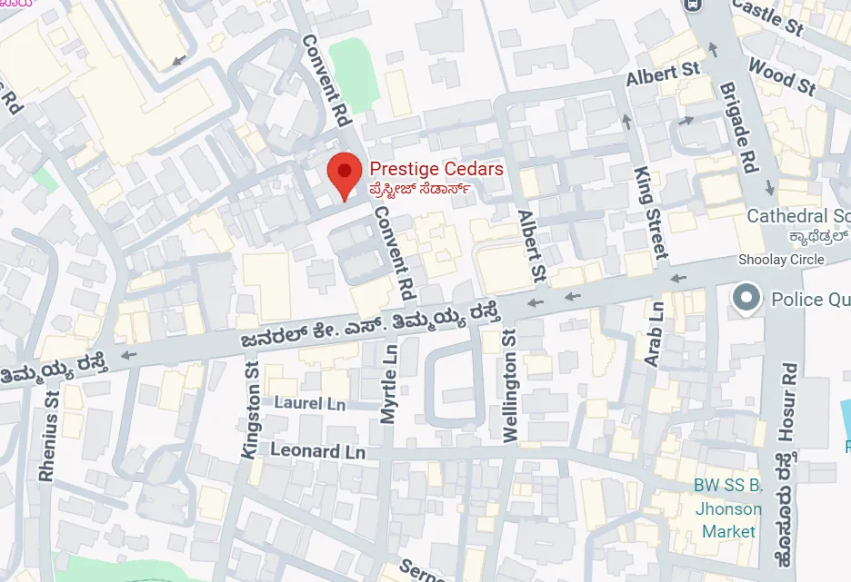 Prestige Cedars Location