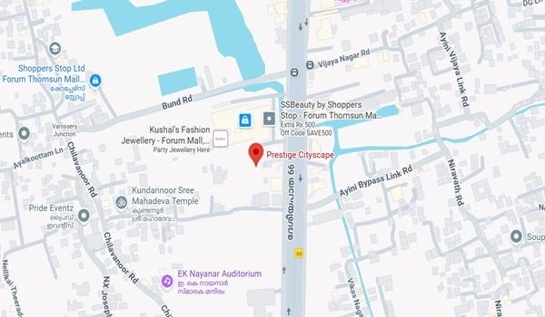 Prestige Cityscape Location