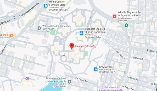 Prestige Falcon City Location