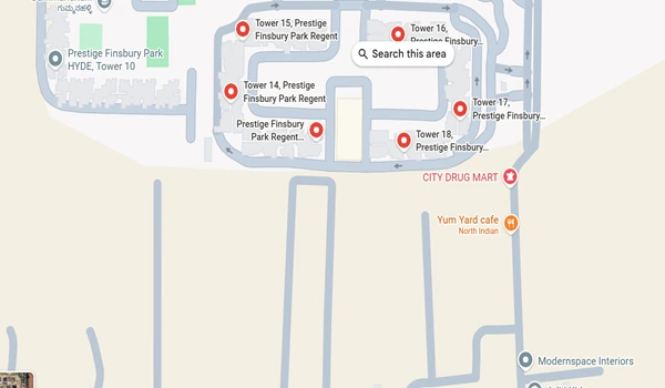 Prestige Finsbury Park Regent Location