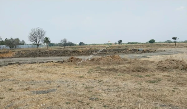 Expansive dry terrain and cleared vegetation showcasing the massive scale of the upcoming Prestige Golden Grove development