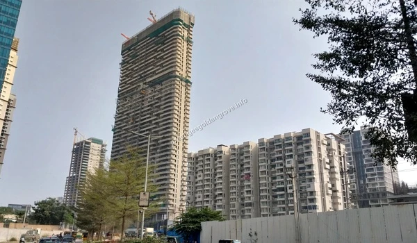 High-rise commercial towers in the Financial District of Hyderabad offering world-class employment opportunities near Prestige Golden Grove