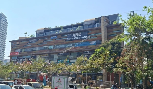 Modern recreational building housing fine dining options like White Hart and indoor play areas, adding to the luxurious lifestyle surrounding Prestige Golden Grove