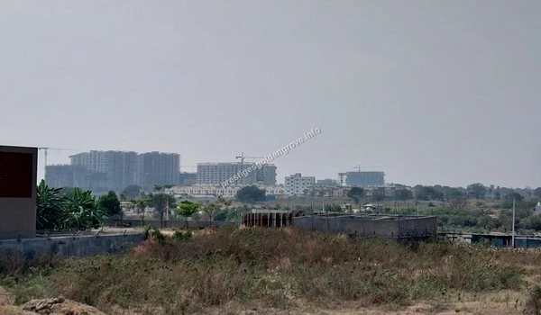 View of the expansive Gaudium School campus from the rear side highlighting the proximity of top-tier schools to Prestige Golden Grove