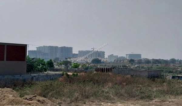 Distanced view of the Gaudium School campus area highlighting the premium educational institutions located near Prestige Golden Grove