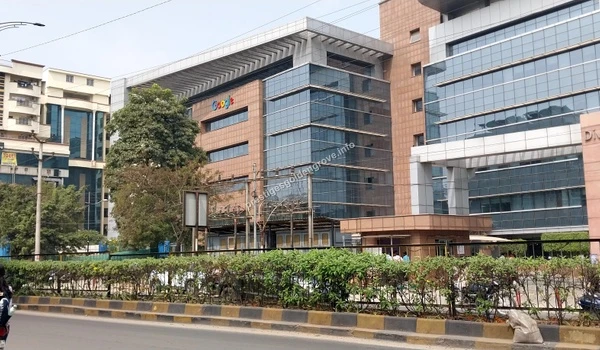 The landmark Google corporate office located at the Divyasree Omega campus in Kondapur showcasing the professional landscape of the city