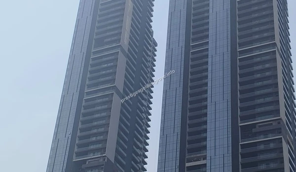 Modern glass facade skyscrapers showcasing the premium commercial infrastructure and IT parks located near Prestige Golden Grove