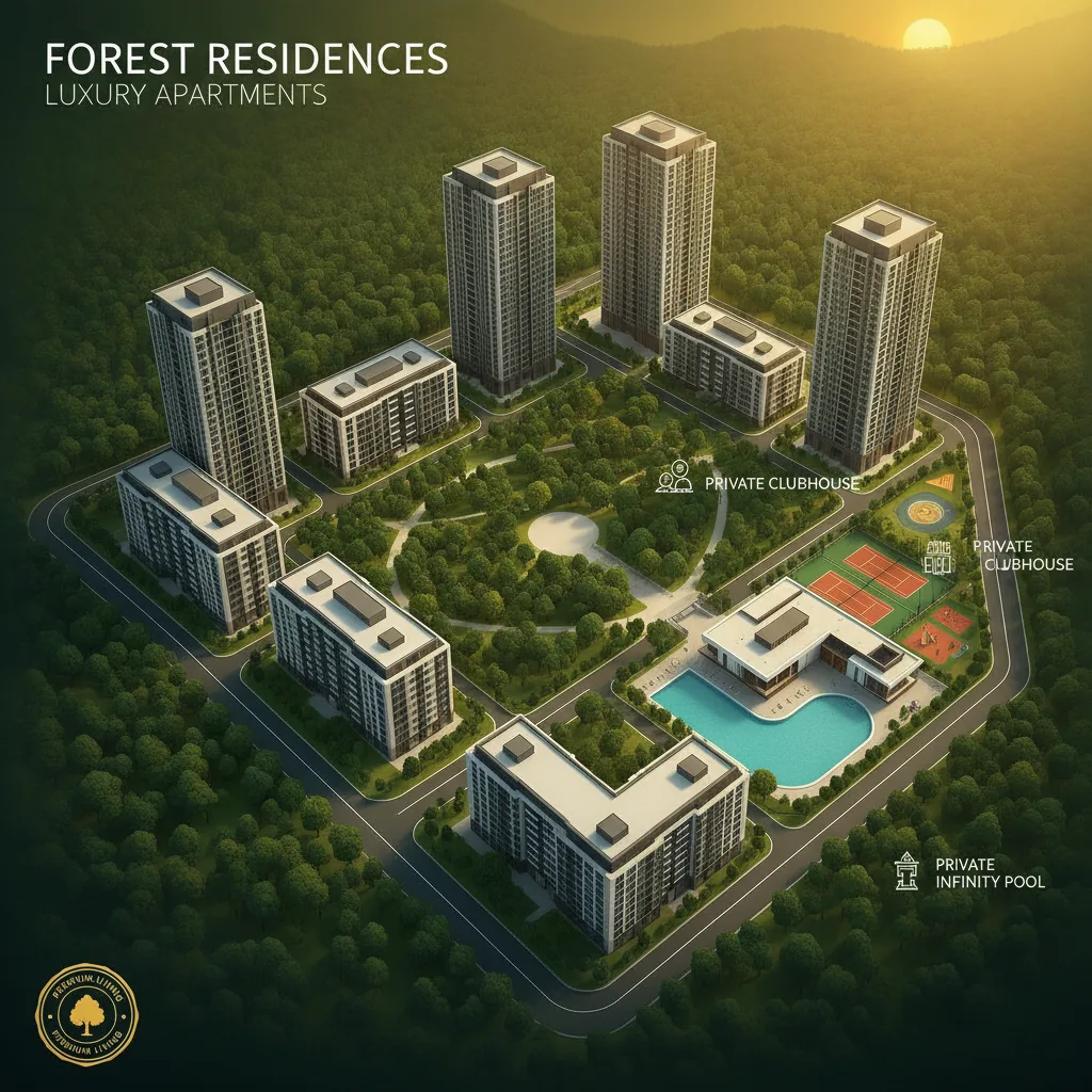 Prestige Golden Grove luxury residential apartments at ORR Exit 2 Hyderabad with forest theme and modern amenities