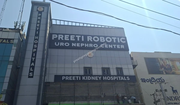 Preeti Robotic Uro Nephro Center and Kidney Hospitals, ensuring top-tier medical and healthcare facilities are easily accessible from Prestige Golden Grove