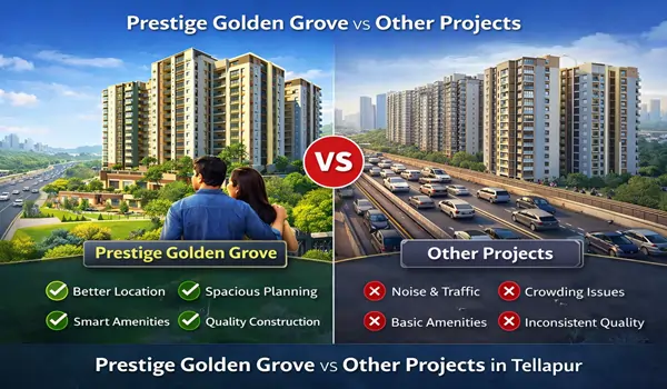 Prestige Golden Grove vs Other Residential Projects in Tellapur