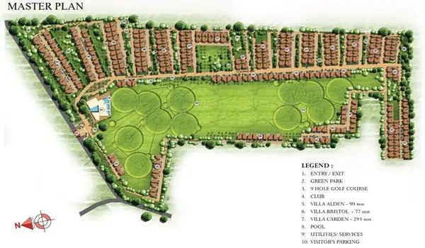 Prestige Golfshire Master Plan