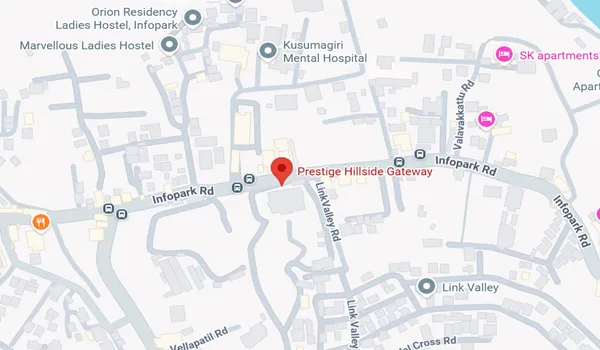 Prestige Hillside Gateway Location Map