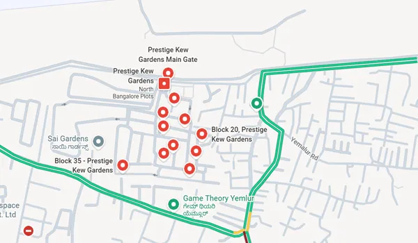 Prestige Kew Gardens Location