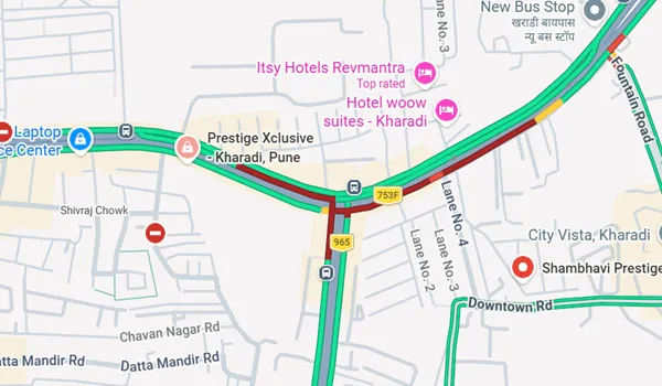Prestige Kharadi location