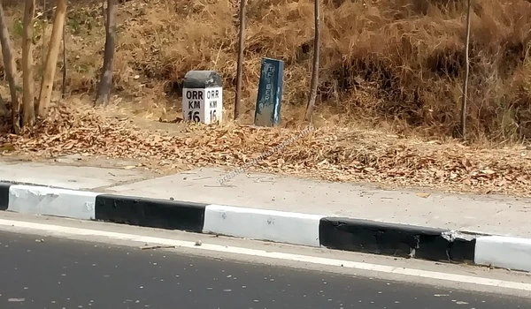 Prestige Golden Grove - Strategic location showing the proximity to the Outer Ring Road ORR milestone at KM 16 for easy commuting to Prestige Kollur