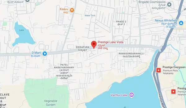 Prestige Lake Vista location