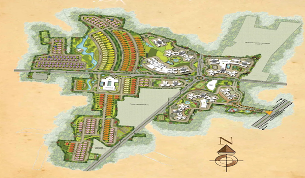 Prestige Lakeside Habitat Villas Master Plan