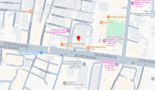 Prestige Leela Residences location