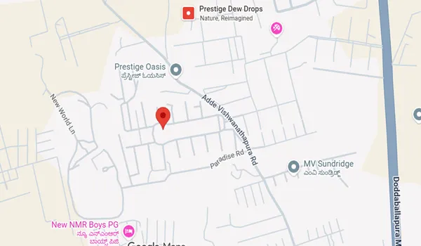 Prestige Oasis Location