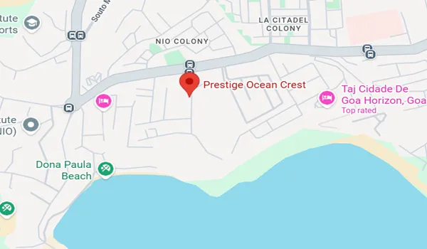 Prestige Ocean Crest Location Map