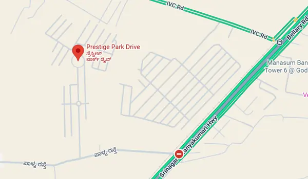 Prestige Park Drive Location