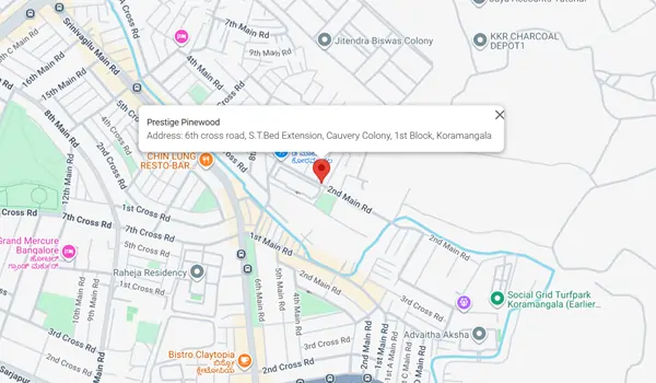 Prestige Pinewood location