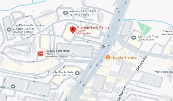 Prestige Platina Tech Park Location