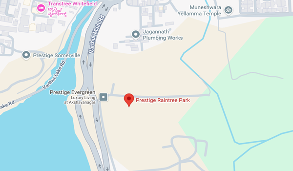 Prestige Raintree Park location