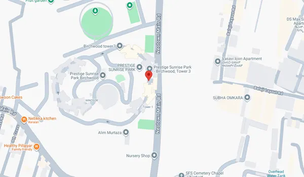 Prestige Sunrise Park location