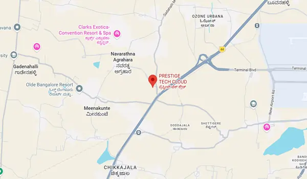 Prestige Tech Cloud Park location