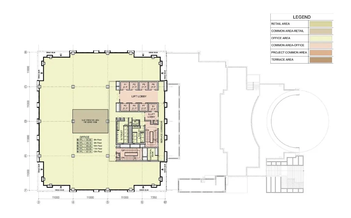 Prestige Trade Tower Master Plan