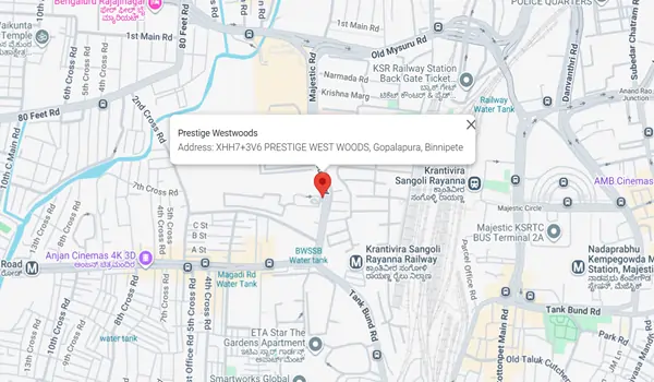 Prestige Westwoods location