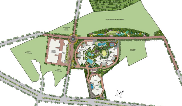 Siesta @ The Prestige City Master Plan