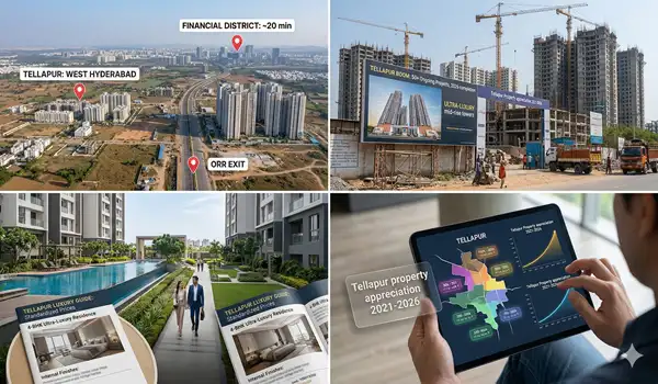 Tellapur in West Hyderabad Real Estate Boom