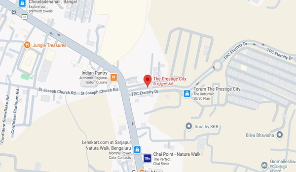 Prestige City Bangalore Location