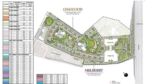 The Prestige City Indirapuram Master Plan