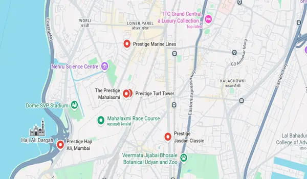 The Prestige Place location