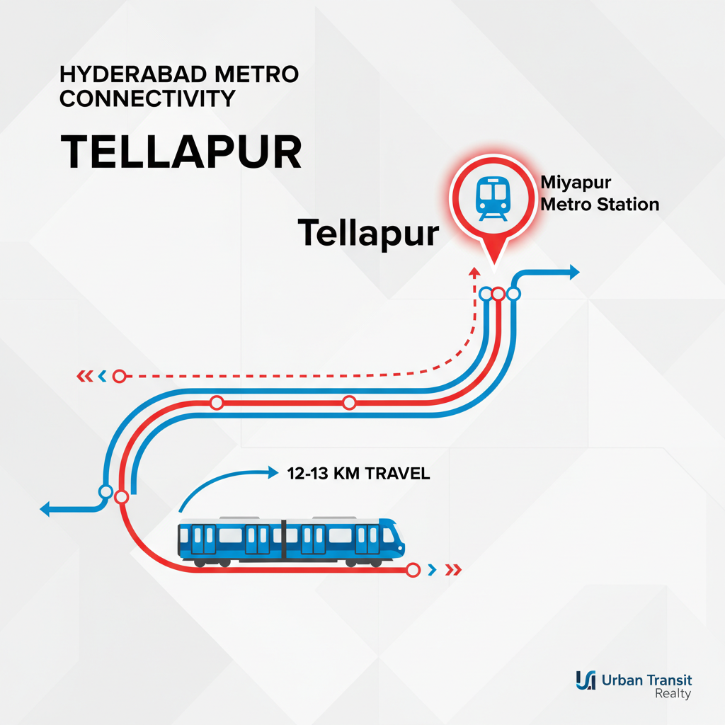 Which Metro is Near to Tellapur