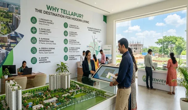 Why buyers are moving towards Tellapur apartments in Hyderabad due to rapid infrastructure growth, IT connectivity, and premium residential developments