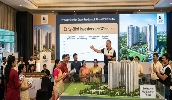 Why early bird investors win with strong ROI potential during the pre launch phase of Prestige Golden Grove