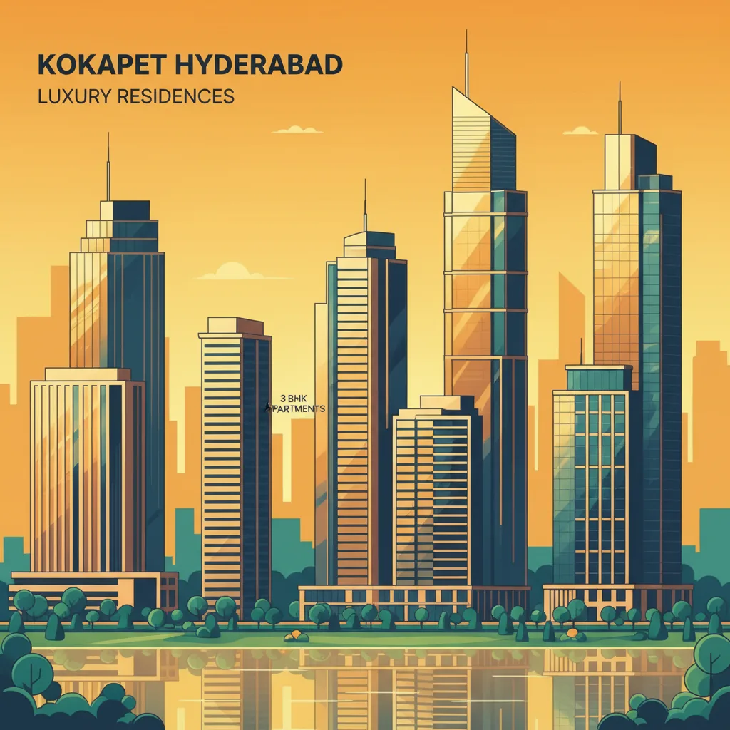 3 BHK Flats for Sale in Kokapet Hyderabad