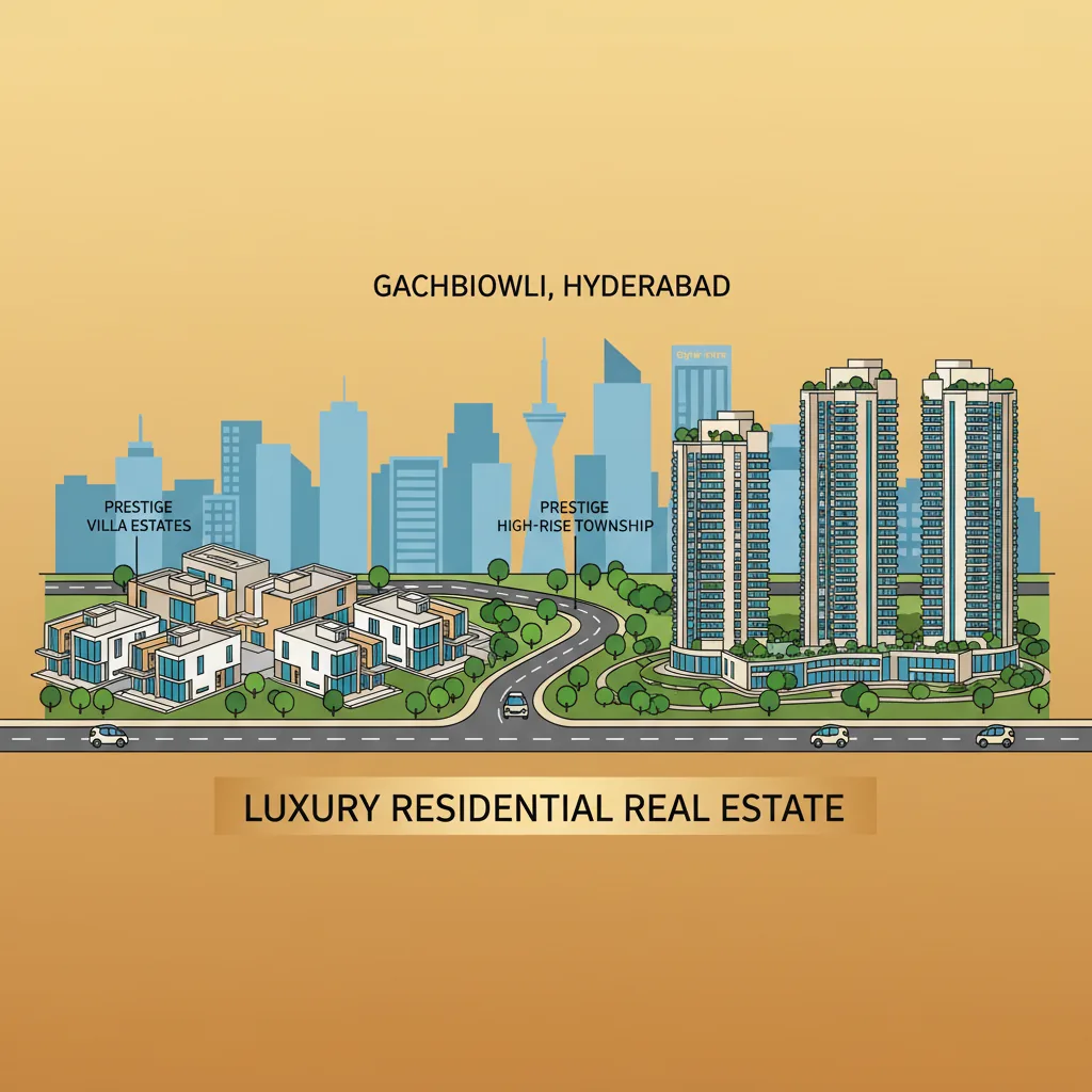 Luxury Living: Prestige Villa Projects in Gachibowli Hyderabad